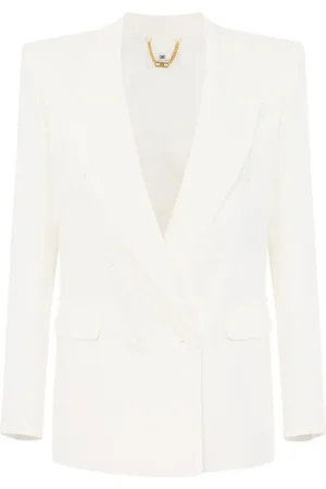 Elisabetta Franchi Dobbeltradet blazer