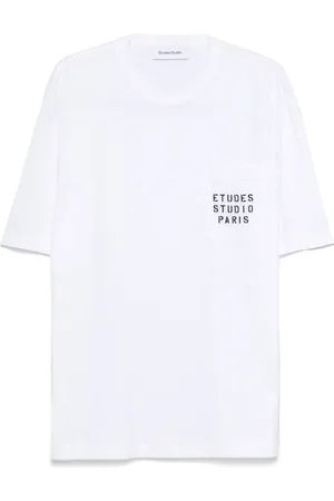 Etudes T-shirt med ledig ficka