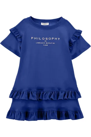 PHILOSOPHY DI LORENZO SERAFINI Kjole med logotryk