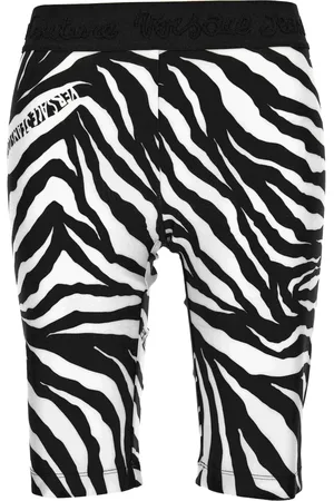 VERSACE Shorts med zebratryk