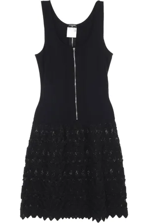 CHANEL Kjole med lynlåsdetalje fra 1986-1988