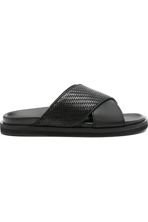 Ermenegildo Zegna Vævede sandaler i læder