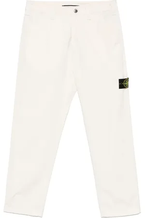 Stone Island Cargobyxor med kompassmärke