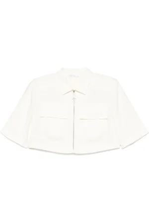 Patrizia Pepe Cropped skjorte