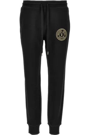 VERSACE Joggingbukser med V-emblem