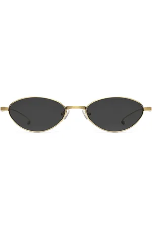 Maison Margiela X Gentle Monster solbriller med ovalt stel