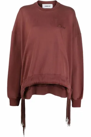 AMBUSH Sweatshirt med rund hals og snoretræk