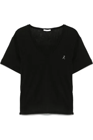 Patrizia Pepe T-shirt med V-hals