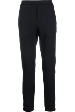 Emporio Armani Bukser med sidestribe og lige ben