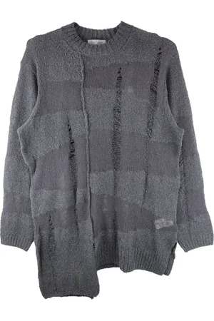 YOHJI YAMAMOTO Oversize sweater med frynsedetalje