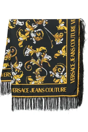 VERSACE Tørklæde med frynser