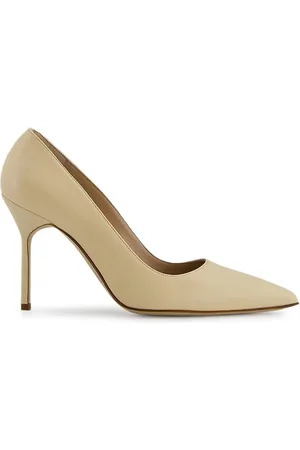 Manolo Blahnik 105mm pumps i læder