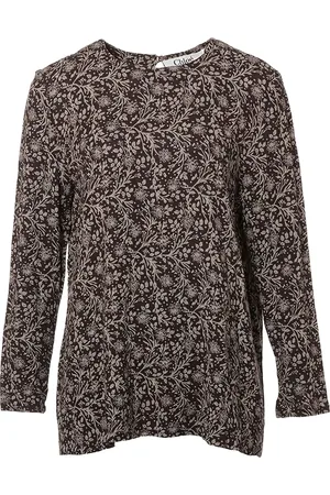 Chloé Top med blomstret tryk fra 1980-1990