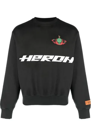 Heron Preston HP Burn sweatshirt med rund hals