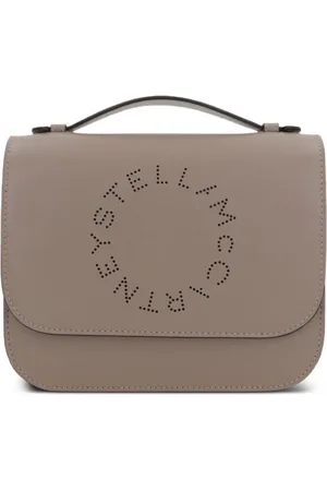 Stella McCartney Perforeret skuldertaske med logo