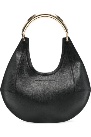 Elisabetta Franchi Liten totebag med strassprytt handtag