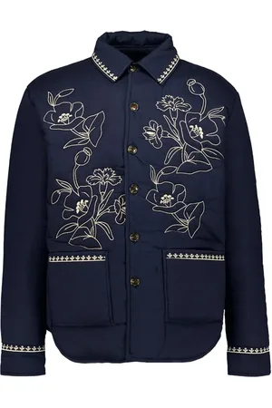 Baziszt Skjortejakke med broderi