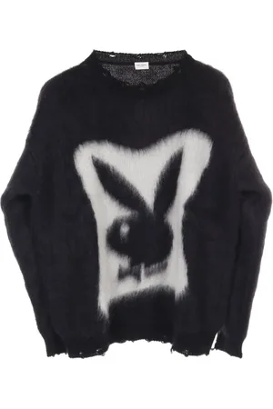 Saint Laurent X Playboy sweater med logotryk fra 2010