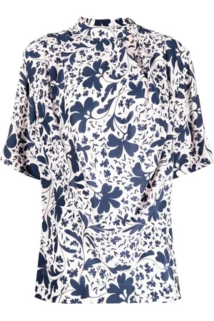 Stella McCartney Silkebluse med blomstertryk