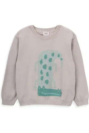 KNOT Sweater med krokodilletryk