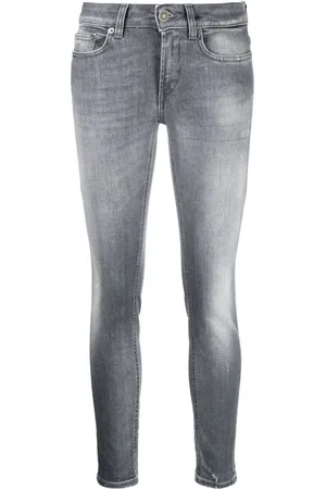 Dondup Jeans med falmet effekt og smal pasform