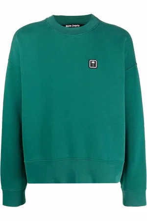 Palm Angels Sweatshirt i bomuld med palmemærke