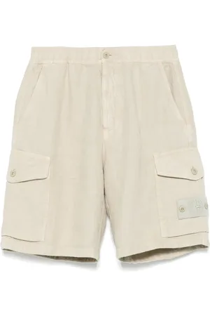 Stone Island Träningsshorts med kompassmärke