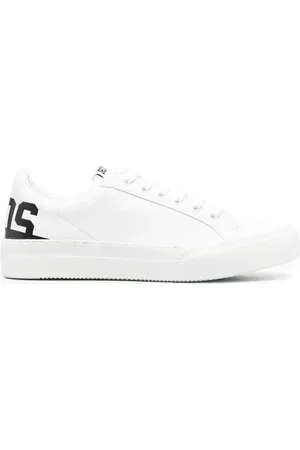 GCDS Lædersneakers med logotryk