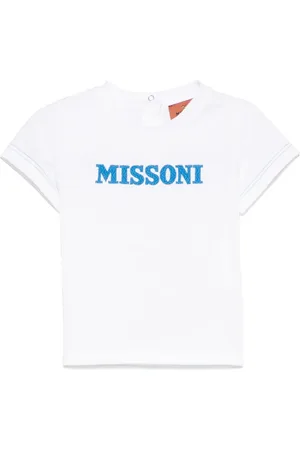 Missoni T-shirt med logobroderi