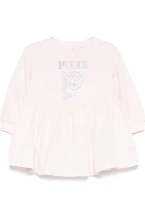 PUCCI Junior Kjole med broderet logo