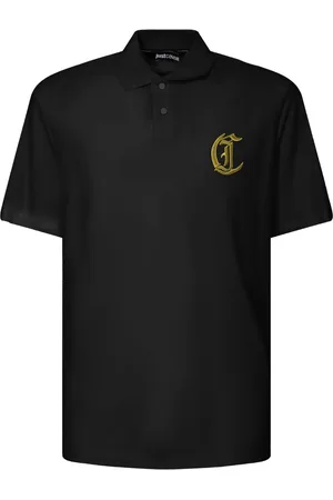 Roberto Cavalli Polo med broderet logo