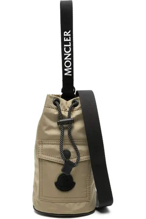 Moncler Mini 5AC bucket-taske med logomærke