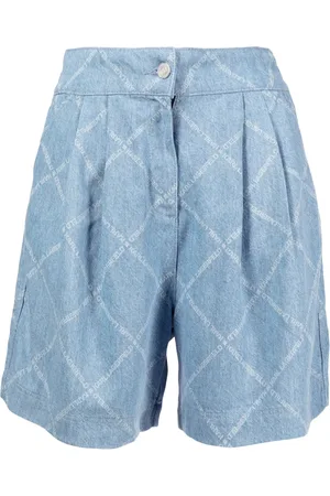 Karl Lagerfeld Denimshorts med logotryk