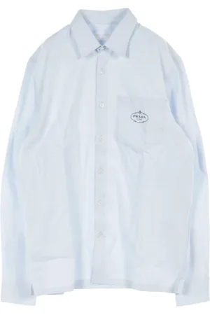 Prada Skjorte med broderet logo fra 2010