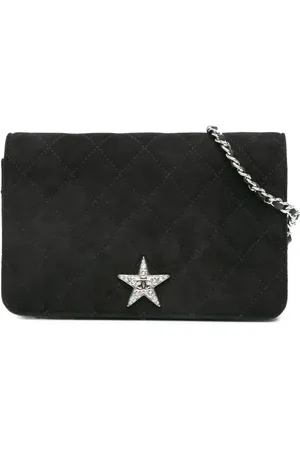CHANEL Cocostellar Wallet on Chain axelremsväska i mocka från 2019