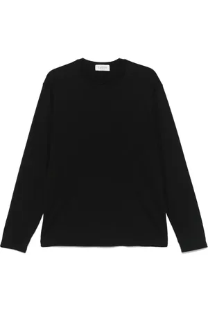 LANEUS T-shirt med rundad hals