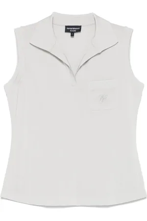 Emporio Armani Vest med broderet logo