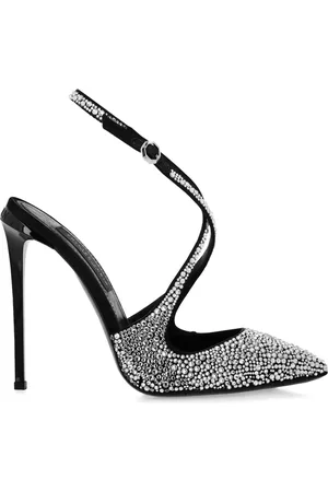 Philipp Plein 120mm pumps med krystaludsmykning