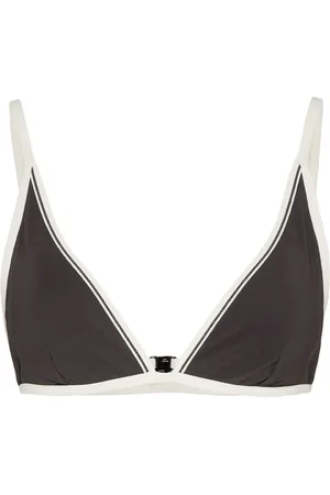 Brunello Cucinelli Bikinitop med kontrastkant
