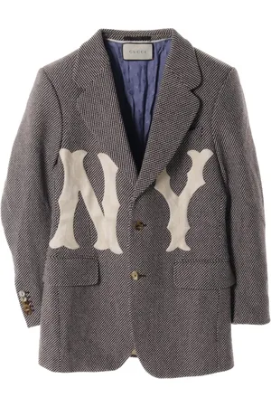 Gucci X New York Yankees blazer i tweed fra 2010