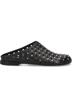 Premiata Mules med nitter