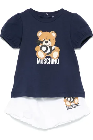 Moschino Shortssæt med bamsetryk
