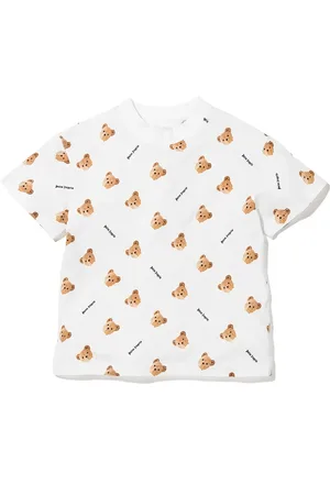 Palm Angels T-shirt med Bear-logotryk