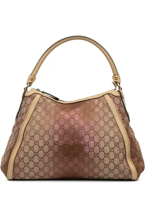 Gucci Scarlett skuldertaske i GG-lurex fra 2000-2015