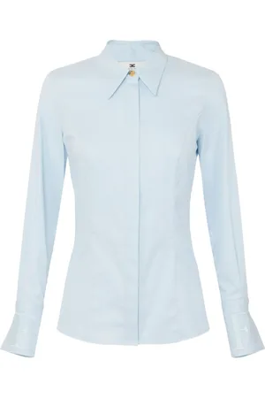 Elisabetta Franchi Skjorte med broderet logo
