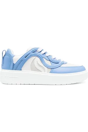 Stella McCartney Low-top sneakers med colourblocking