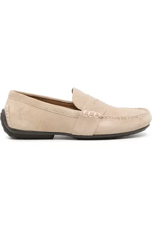Ralph Lauren Slip-on loafers med rund tå