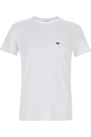Emporio Armani T-shirt med logobroderi (pakke med to)
