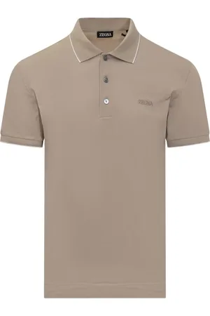 Ermenegildo Zegna Polo med broderet logo