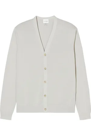Closed Cardigan med V-hals